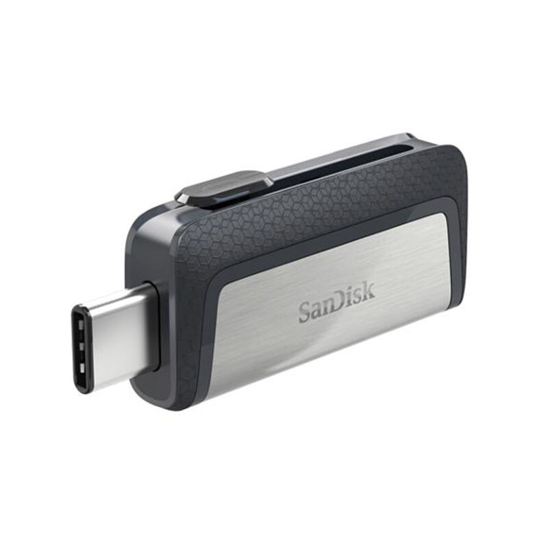 

SDDDC2 256GB Type-C USB 3.1 U Disk Unidad flash USB OTG de alta velocidad con puertos duales escalables 150MB / s Velocidad de lectura, Plata, 256 GB