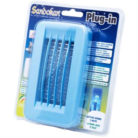 Sandokan Plug-In Antizanzare LED, Multicolor