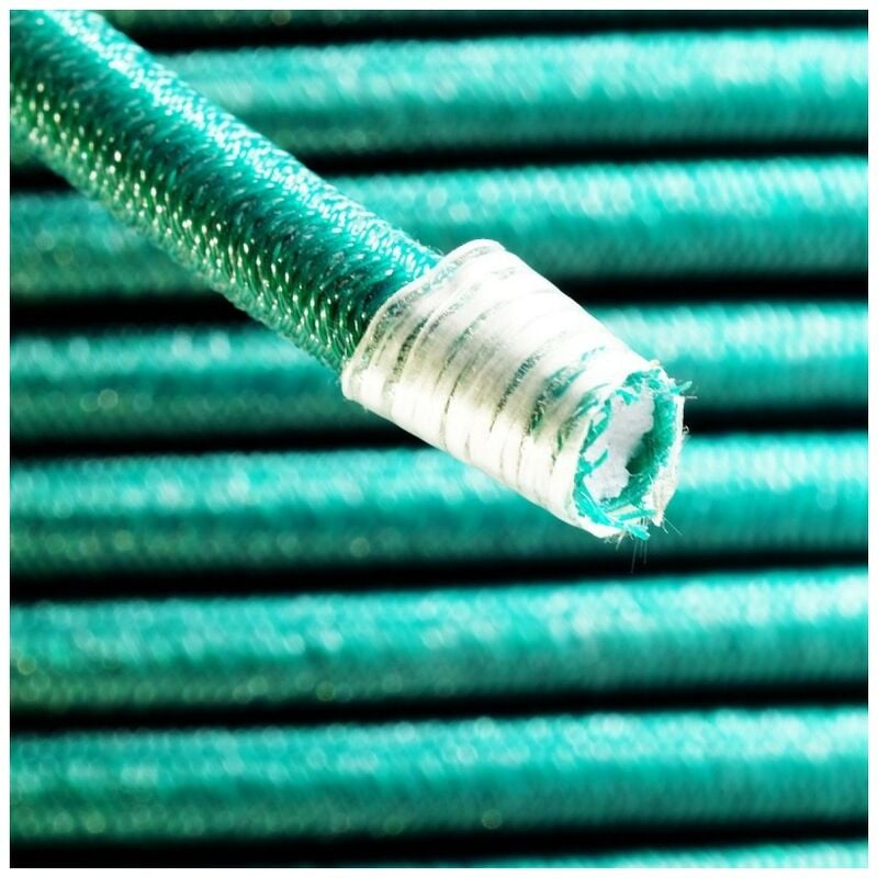 Sandow élastique vert professionnel 9mm (Rouleau de 25 mètres) - Anti-UV - Très résistant - Kalembal