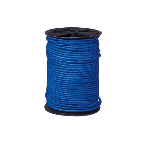 Sandow sur bobine - 10 mm x 20 m - bleu - CORDERIES TOURNONAISES