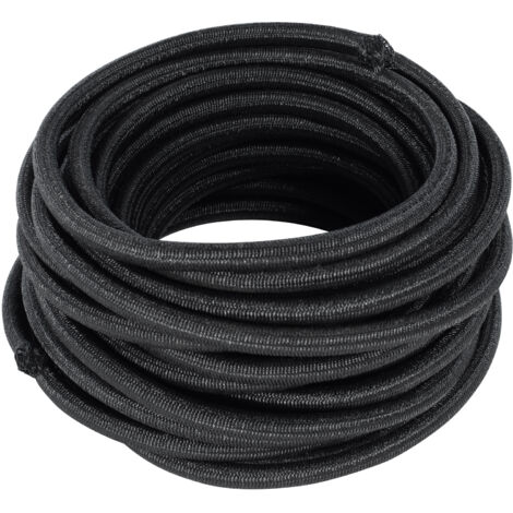 Sandows Ø8 Gris - Pour bâche couverture de piscine - Plastique - Longueur 10m - POOLCO