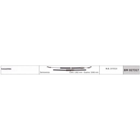 SANDRIGARDEN câble automoteur - SWM câble tondeuse 1362 mm gaine 1046 mm