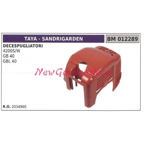 SANDRIGARDEN capot moteur pour débroussailleuse 4200S/W GB 40 GBL 40 012289