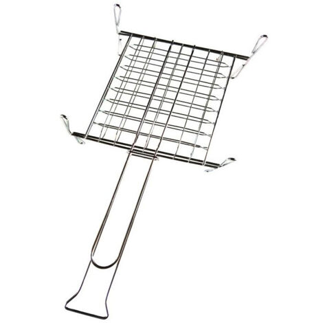 Sandrigarden Graticola Doppia Modello Piccolo con Piedi 220x270mm