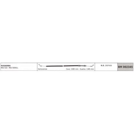 SANDRIGARDEN Tondeuse MGI510 MGI500ALL automotrice câble 1585mm gaine 1385mm