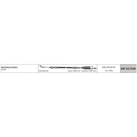 SANDRIGARDEN tondeuse SG80 automotrice câble 1650mm gaine 1397mm