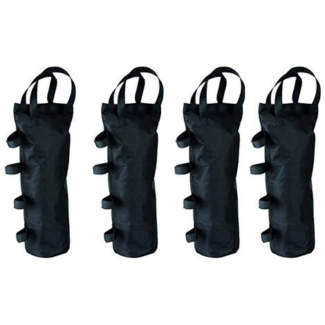 Sandsack 4er SET für Pavillion Befestigung Klettverschluss max 15kg DxH: 15x50cm