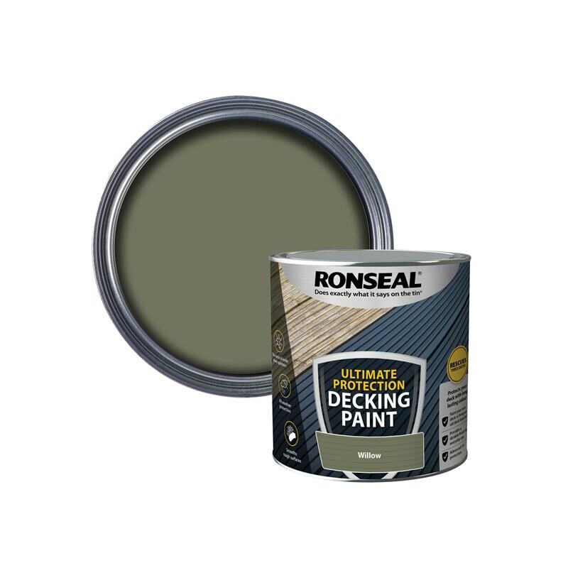 Ronseal - Ultimate Protection Decking Stain Willow 2.5 litre RSLNUDSW25L