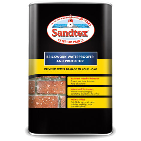 Sandtex Brickwork Waterproof Protector - Clear - 5L