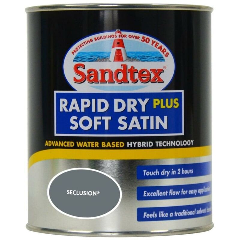 Rapid Dry Plus Soft Satin - Seclusion - 0.75L - Sandtex