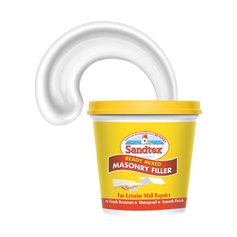 Ready Mixed Filler - White - 500G - Sandtex