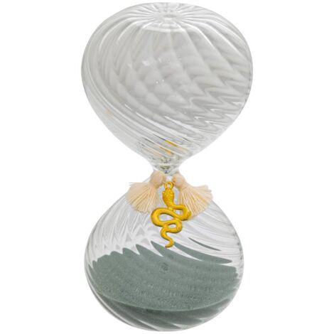 Sanduhr Wild H15cm - Blau