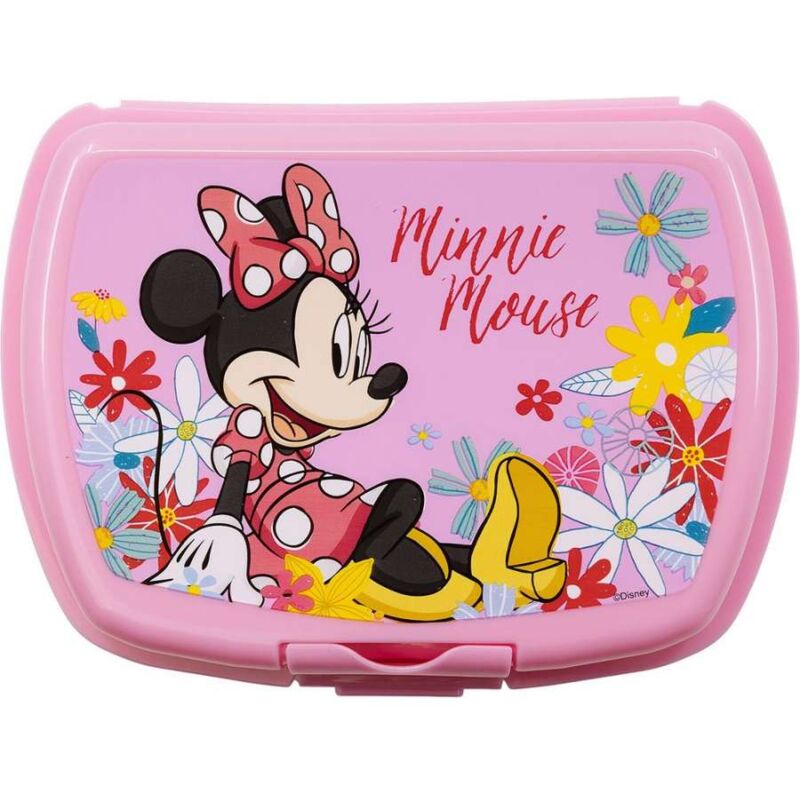 Image of Sandwich Box in plastica per bambine Minnie Disney