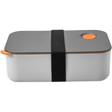 Sandwich Lunch Containers Compartiment Lunch Box (Orange)-Fei Yu