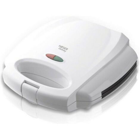 Sandwich maker haeger zammy - 750w - piastre antiaderenti - coperchio with lock - spegnimento automatico - protezione da surriscaldamento -