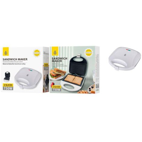 Sandwichera nr9159 / placa antiadherente / indicadores led / 750 w / one+ / 2901591