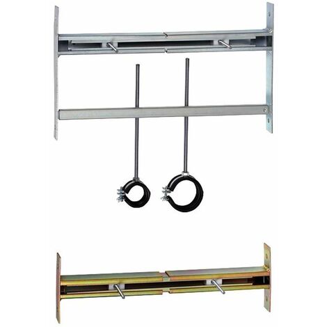 Sanela Accessoires - Cadre à monter sur construction en plaque de plâtre pour urinoirs inox SLR 02N