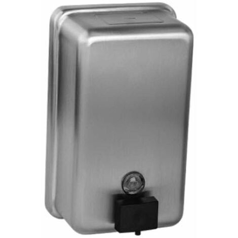 Dispenser Sapone Liquido Lavamani Acciaio Inox Pull Medial Brinox 1,2l