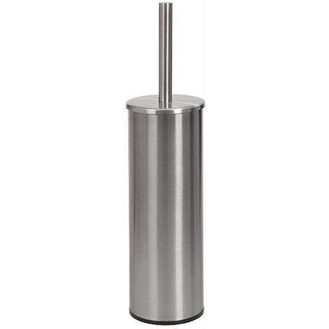 Sapho X-STEEL - Spazzola WC di riserva con manico, acciaio inox spazzolato  NDX311