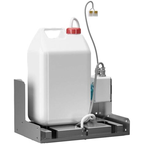 Sanela Dispenser in acciaio inox - Dispenser di sapone liquido touchless per posizionamento dietro lo specchio SLZN 84J