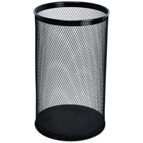 Sanela Drahtkörbe - Mülleimer, 13 L, Schwarz SLZN 98E