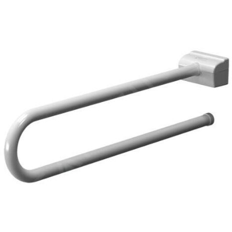 Sanela Poignées - Poignée, longueur 80 cm, rabattable, blanc SLZM 16VIN