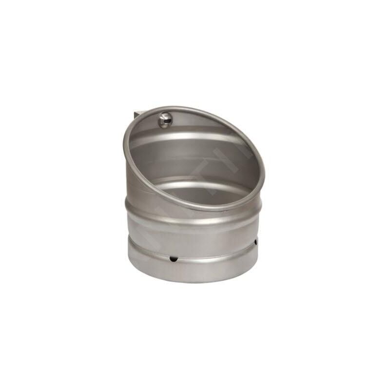 Urinoirs à capteur - Urinoir keg avec rinçage automatique intégré, anti-vandalisme, alimentation 230 v, AC/24V cc, inox - Sanela