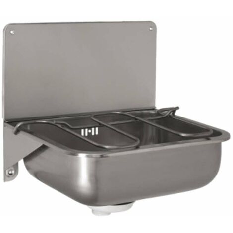 Sanela Vidoirs en inox - Vidoir suspendu 44x33 cm, inox SLVN 01
