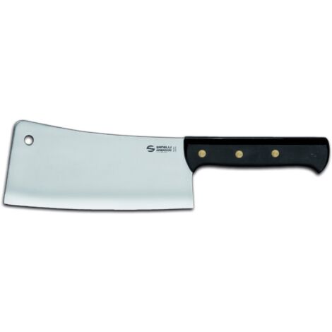 Sanelli Ambrogio Supra Falcetta Macellaio, Mezzo Codolo, 26 cm, Acciaio Inossidabile, Grigio