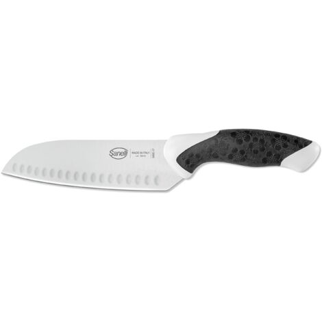 Sanelli Coltello Santoku Olivato 17 cm.
