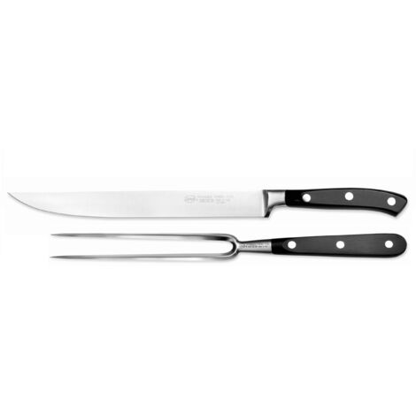 Sanelli, Set 2 PZ. Taglio carni e BBQ, acciaio forgiato professionale