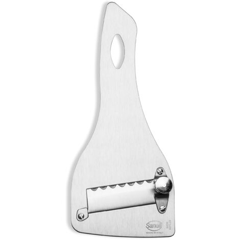 Sanelli, Tagliatartufi SAN-SLICE, Affetta tartufi professionale con regolatore di taglio, Finitura satinata, Inox