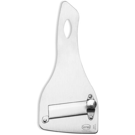 Sanelli, Tagliatartufi SAN-SLICE, Affetta tartufi professionale con regolatore di taglio.Finitura satinata. Lama liscia, Inox