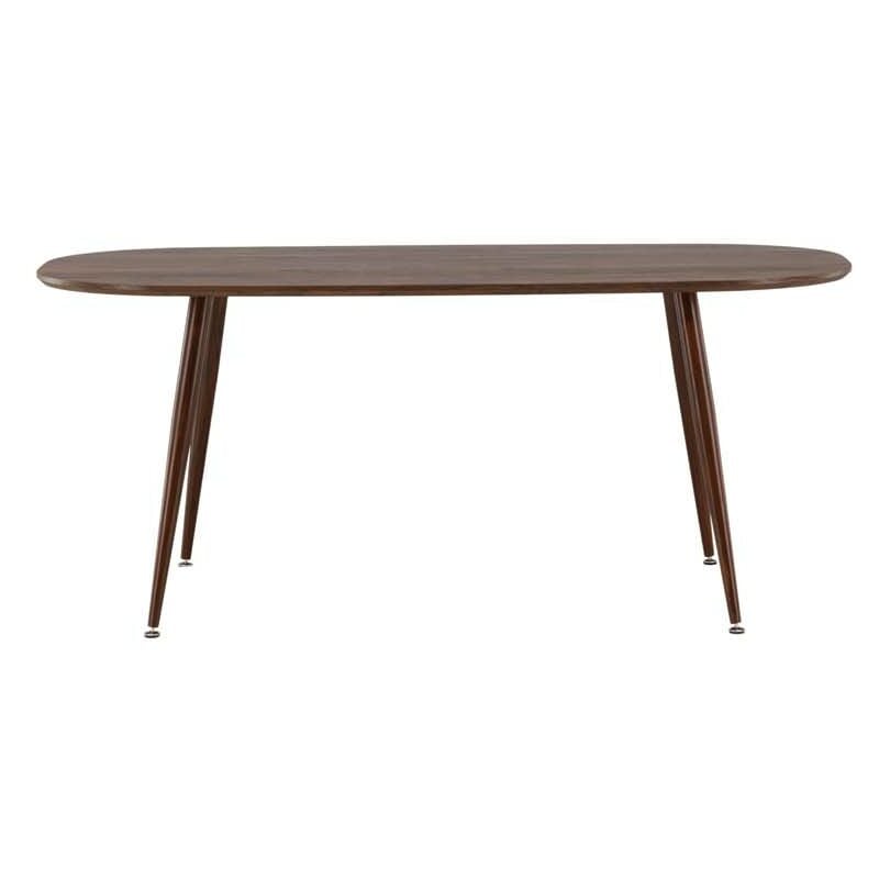 Sanford table de salle à manger 90x180cm marron.