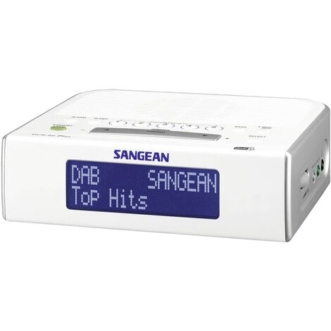 Sangean DCR-89+ Radiowecker DAB+, UKW AUX Weiß