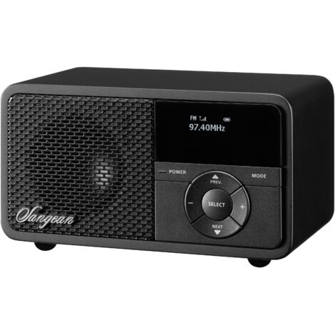 Sangean DDR-7X Portables DAB Radio Schwarz