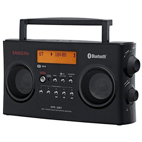 Sangean DPR-26BT Portatile Digitale Bianco radio
