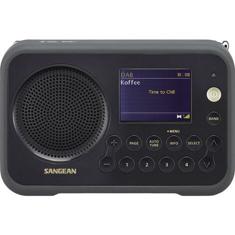 Sangean PR-D4 BT Radio da tavolo OC, AM, OL, FM Bluetooth Bianco crema  pastello (opaco)