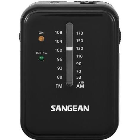 Sangean SR32BLACK tragbares Mini-Radio