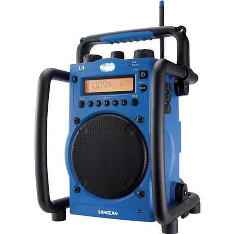 Sangean MMR-99 Radio portatile FM FM, Bluetooth Pannello solare,  antispruzzo , antipolvere Marrone