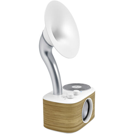 Sangean WR-45 White Tischradio UKW AUX, Bluetooth®  wiederaufladbar Weiß
