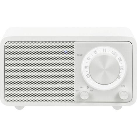 Sangean WR-7 Genuine Mini Radio de table FM Bluetooth rechargeable blanc C692161