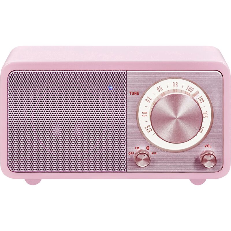 Sangean - WR-7 Genuine Mini Radio de table fm Bluetooth rechargeable rose C692181