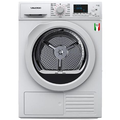 SanGiorgio SDR8P asciugatrice Libera installazione Caricamento frontale 8 kg A++ Bianco