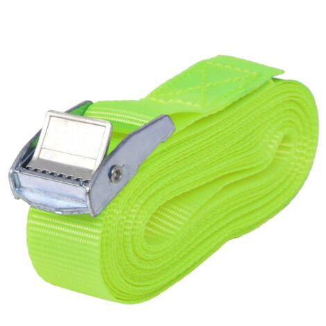 Sangle 10 pcs 0,25 tonne 5 m x 25 mm Vert fluorescent CFW80446