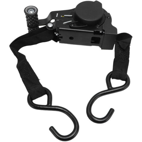 Sangle à cliquet automatique en tissu d'acier, ceinture rétractable automatique pour la fixation des bagages de voyage autonome