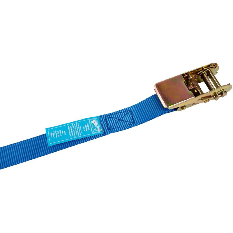 Hyundai - Sangle a' cliquet 59258 mm 28x5 mt max 500 Kg couleur bleue pour usage professionnel