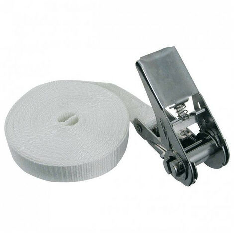 SANGLE A CLIQUET INOX 25MM - 700 DAN - EUROMARINE - 7 m