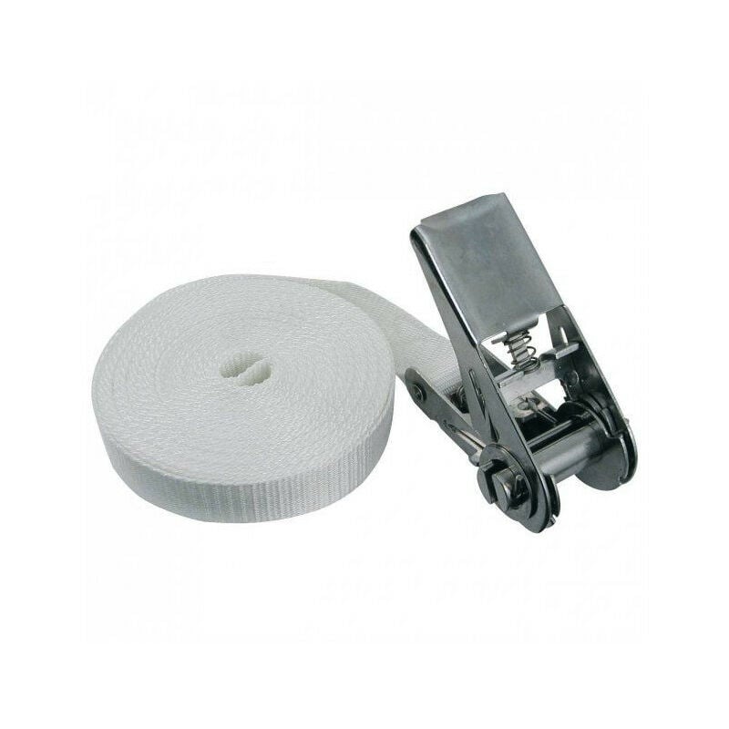 Sangle a cliquet inox 25MM - 700 dan Euromarine 5 m