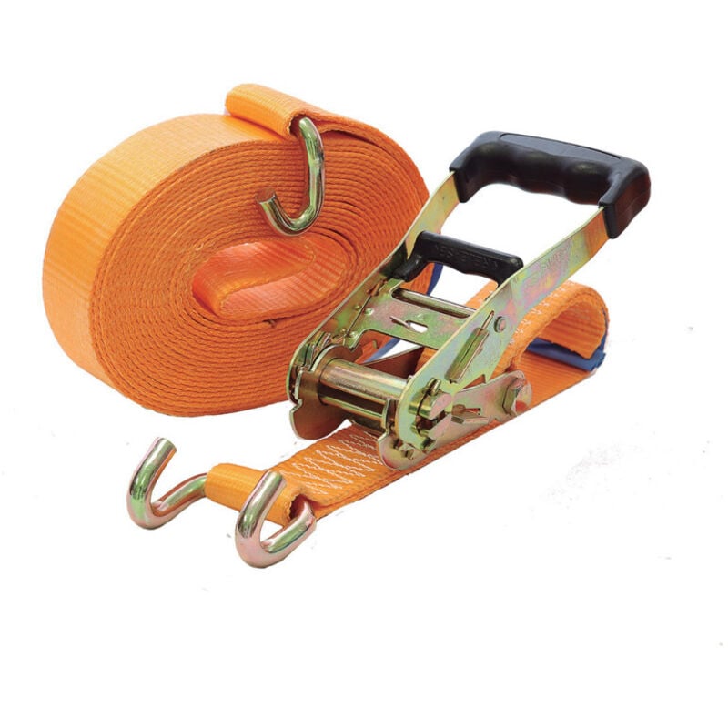 Sangle d'arrimage à cliquet 5T 9mx50mm - 2 parties crochets ouverts - np 5000/63-9 murtra